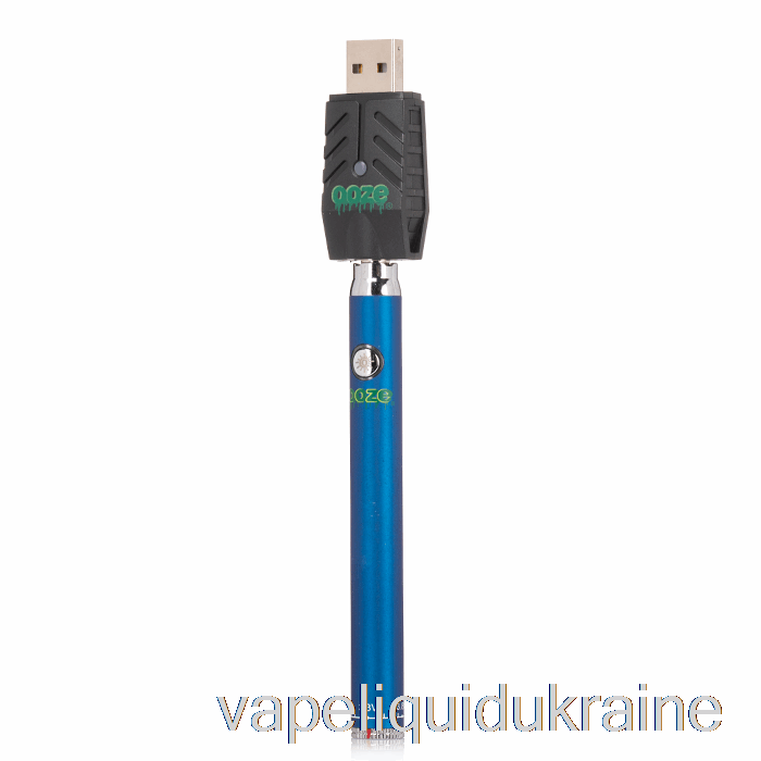 Vape Ukraine Ooze 320mAh Twist Slim Pen Battery Blue